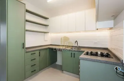 Apartamento com 1 dormitório à venda, 33 m² por r$ 349.000,00 - bigorrilho - curitiba/pr