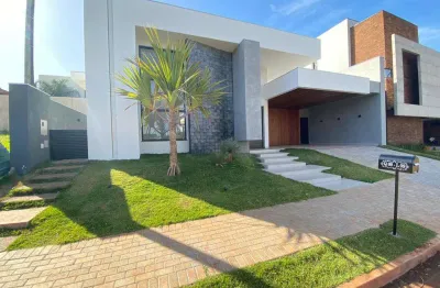 Casa à venda em maringá, chácaras aeroporto, com 3 suítes, com 400 m², condomínio ecogarden