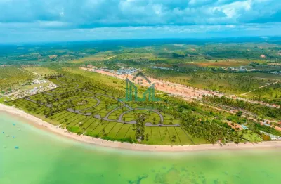 Terreno a beira-mar na praia do patacho 'pé na areia' - rota ecológica dos milagres - alagoas