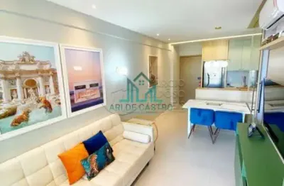 Apartamento, lindo e mobiliado quarto e sala, 3ª quadra da praia de jatiúca - maceió alagoas