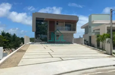 Casa 4 suítes de alto padrão, piscina, 416m² na serraria - condomínio reserva do vale - maceió alagoas