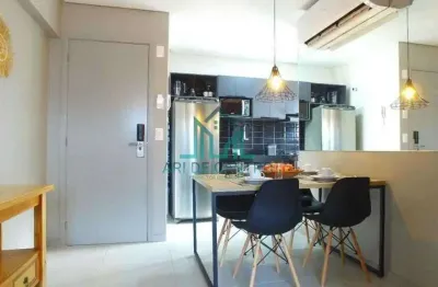Apartamento studio no time, com 32m² e mobiliado, pertinho da praia de ponta verde - maceió alagoas