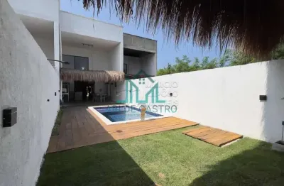 Casa com 3 suítes com 150,14m² em são miguel dos milagres na rota dos milagres
