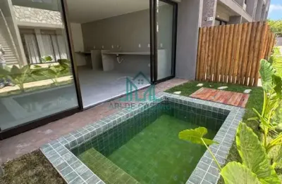 Apartamento com 2 suítes com 70,33m² no condomínio villa manah na praia do toque em milagres - alagoas