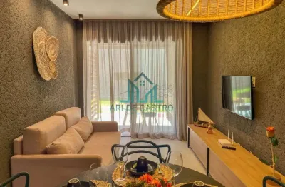 Apartamento com 2 quartos mobiliado com 63,00m² no patacho na rota dos milagres - alagoas