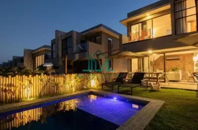 Casa duplex mobiliada com 126m² com 3 suítes em condomínio a beira-mar da praia do marceneiro - alagoas