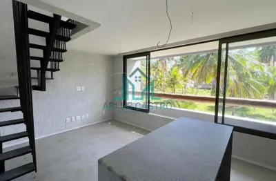 Apartamento com 83,81m² com rooftop com piscina na praia do riacho são miguel dos milagres - alagoas