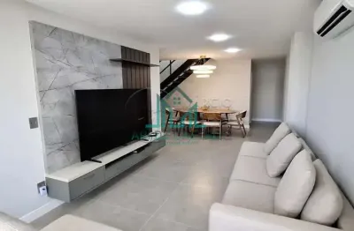 Apartamento cobertura vista-mar da praia de ponta verde, reformada, mobiliada, duplex 4 quartos, 254m² 4 vagas - maceió alagoas