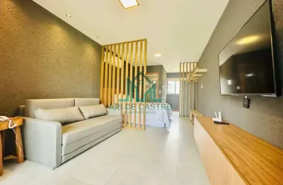 Apartamento studio mobiliado com varanda e 36,50m² no patacho na rota dos milagres alagoas