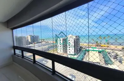 Apartamento com 202m² com 4 suítes com vista mar, hidromassagem, 3 vagas na praia de jatiuca - maceió alagoas