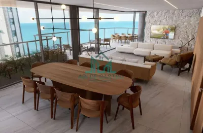 Ed grand yacht - apartamentos com 4 suítes na 1ª quadra da praia de ponta verde - maceió alagoas