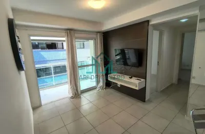 Apartamento com vista, 73m² com 2 quartos em cond. à beira-mar da praia de jatiuca - maceió alagoas
