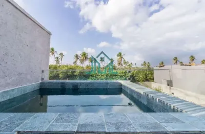 Apartamento em milagres com rooftop, mobiliado com 83m² com 2 suítes no condomínio villa tamoná na praia do riacho em são miguel dos milagres - alagoas