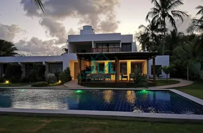 Casa à beira-mar da rota ecológica dos milagres 4 suítes, piscina  - porto de pedras alagoas