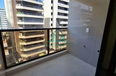 Apartamento com 72m², varanda gourmet com 3 quartos e 2 vagas na ponta verde - maceió alagoas