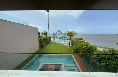 Casa 5 suítes à beira mar, piscina, mobiliada com rooftop na rota ecológica dos milagres - maceió alagoas