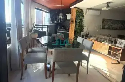 Apartamento com varanda vista mar com 4 suítes na praia de jatiuca - maceió alagoas