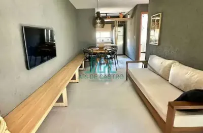 Apartamento com 2 suítes 67m², mobiliado no patacho na rota dos milagres - alagoas