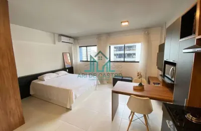 Studio mobiliado no edifício time  a 200m da praia de ponta verde - maceió alagoas