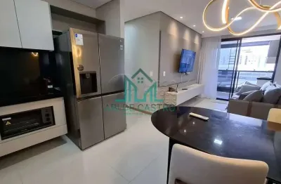 Apartamento quarto e sala, mobiliado com varanda com vista mar da praia de jatiuca - maceió alagoas