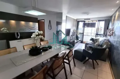 Apartamento 3 quartos sendo 2 suítes, 85m²com varanda, 2 vagas à venda na ponta verde - maceió alagoas