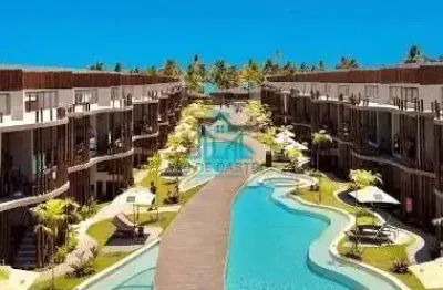 Apartamento com 2 suítes, 73m² - naay villas boutique praia de tatuamunha na rota ecológica dos milagres - alagoas