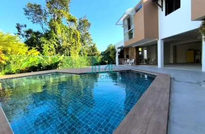Casa com 3 suítes, 406m², área gourmet, 4 vagas e piscina à venda no aldebaran - maceió alagoas