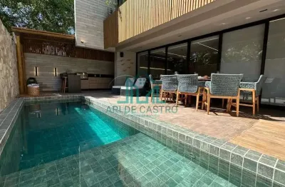 Casa em Milagres com 3 Suítes, Praia de Tatuamunha, Triplex  Jacuzzi e Piscina com 260m², RoofTop em Condomínio - Rota Ecológica dos Milagres