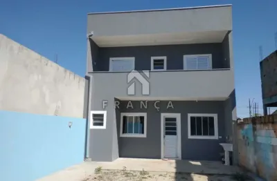 Casa assobradada 02 dormitorios - parque dos sinos jacarei/sp