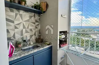 Lindo apartamento no condomínio getúlio vargas ? 3 dormitórios, suíte e varanda gourmet.