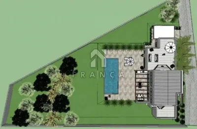 Terreno em Condomínio Fechado Lago Dourado, Jacareí/SP, com projeto aprovado.