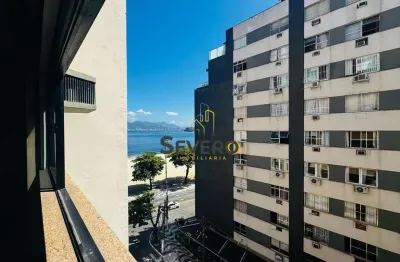 Vidal sette - apartamento varanda, 04 quartos e 02 vagas na quadra da praia de icaraí