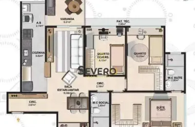 Apartamento com 3 quartos à venda na Rua Lauro Nogueira Junger, Largo da Batalha, Niterói
