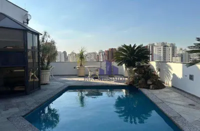 Cobertura, apartamento à venda em moema, 5 dormitórios, 3 suítes, 6 salas, 7 banheiros, 470 m², oportunidade