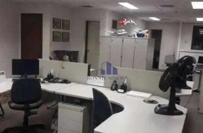 Sala comercial semi mobiliado para venda em moema, ed. corp offices al. dos nhambiquaras, 1518, 3 banheiros, copa, 2 vagas, 88 m²