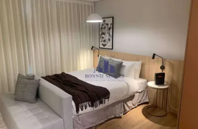 Apartamento/studio para venda, moema, ed. dstay moema, av. iraí, 205, 1 dormitório, 1 cozinha, 1 banheiro, 44 m², são paulo