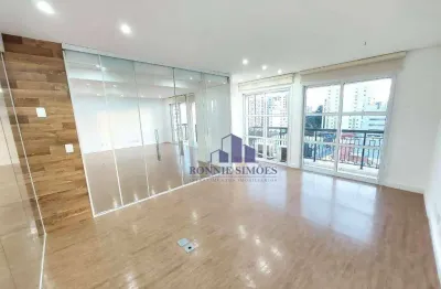 Sala comercial com varanda para alugar, 90 m², ed. mundeo, av. moaci, 2 salas, 2 wc, 2 vagas, próximo ao shopping ibirapuera e metrô eucaliptos