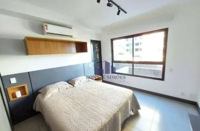 Studio mobiliado à venda em pinheiros, 33 m²,  ed. you, collection alves guimarães, rua alves guimarães  1 dormitório, cozinha, 1 banheiro