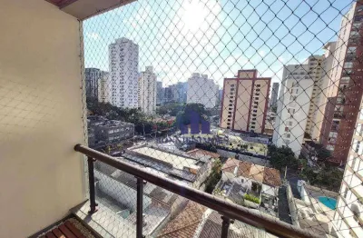 Apartamento com varanda para alugar, 37 m², vila olímpia, ed. new port, r. santa justina, 1 dormitório, sala, 1 wc, 1 vaga, próximo ao parque
