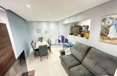 Apartamento com sacada à venda, 58 m², 2 dorm., 1 suíte, 2 wc, 1 vaga, cond. terrara, jd. umuarama, av. interlagos, 4455, terrara clube lazer completo