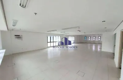 Sala comercial para alugar, 184 m², campo belo, ed. ibirapuera work center, av. vereador josé diniz, sala vão livre, 4 wc, 2 copas, 4 vagas