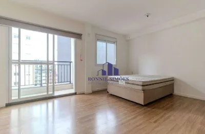 Studio com varanda à venda, 28 m², republica, ed. living for you, 1 dormitório, banheiro, andar alto