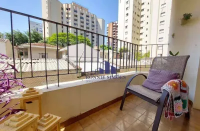 Apartamento com varanda para alugar ou vender, moema, 80 m², edifício parati, 2 dormitórios, 1 sala, 2 wc, 1 vaga, próximo ao shopping e metrô
