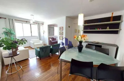 Apartamento mobiliado à venda, 96 m², moema, edifício guarajoara, 2 dormitórios, 2 salas, 3 wc, 2 vagas, andar alto próximo ao metrô e shopping