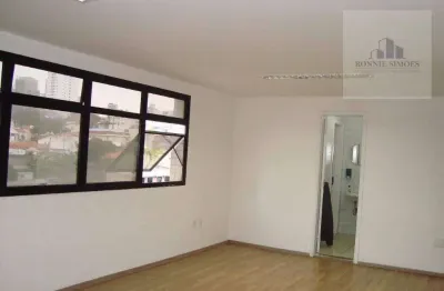 Sala comercial para alugar ou vender, ed. apolo, r. padre machado, sala, 2 banheiros, copa, 2 vagas, 700 metros da estação santa cruz do metrô