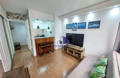 Apartamento/studio com varanda mobiliado para alugar e vender, 39 m², moema, ed. qii, av. ibijaú, 1 dorm., 1 wc, 1 vaga, próximo do metrô e shopping