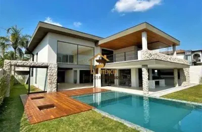 Casa com 5 dormitórios à venda, 734 m² por r$ 25.000.000 - alphaville 01 - barueri/sp