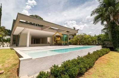 Casa com 5 dormitórios à venda, 950 m² por r$ 17.500.000 - tamboré - santana de parnaíba/sp