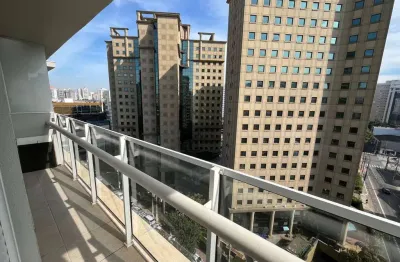 Apartamento para locação 45m², 1 dormitório e 1 vaga, r$3.800,00