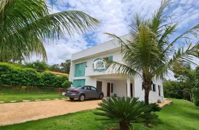 Casa com 4 dormitórios à venda, 321 m² por r$ 910.000,00 - condomínio vale do luar - jaboticatubas/mg